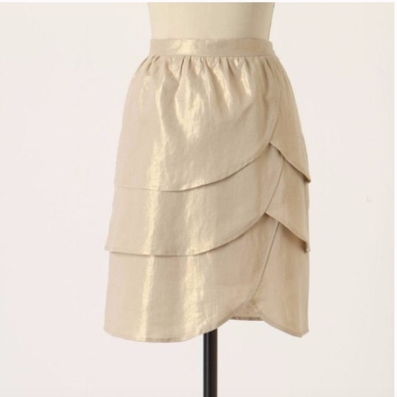 Anthropologie gilded lily skirt - Picture 4 of 4